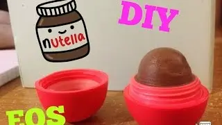 DIY NUTELLA LIPBALM