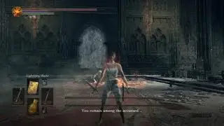 DARK SOULS III - Twin Princes vs Sunlight Straight Sword