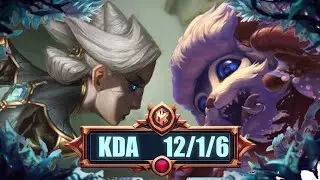 GNAR OTP VS CAMILLE | SEASON 15 | KDA/12/1/6 | GER | UNCUT