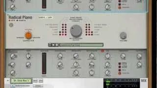 Propellerhead Reason: Radical Piano as a Send Effect
