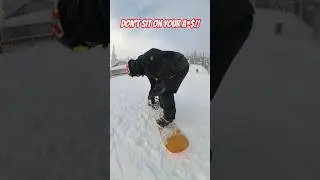 Snowboard Hack: Strap In Standing Up! 🤯