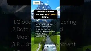 Software Courses that lead to Rupees lakh+  Salaries
