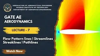 Flow Pattern Lines | Streamlines, Streaklines, Pathlines | Gate Aerodynamics | AAE