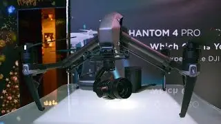 Презентация DJI Inspire 2 & DJI Phantom 4 Pro в Украине
