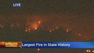 Cameron Peak Fire Is Now Largest Wildfire In Colorado History