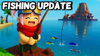 How to FISH in BUILD AN ISLAND Roblox | FISHING UPDATE Fisherman & How the Index Works