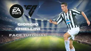 YOUNG GIORGIO CHIELLINI EA FC 25 FACE CREATION (ADVANCED SCULPT) TUTORIAL