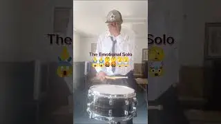 #day7 #drumvlog The Emotional Solo #drums #snaresolo#shortvideo#emotional #drummer #drumvideo #hbcu