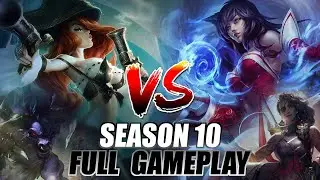 Ahri Support Season 10 Full Gameplay ~ Rank 1 Ahri LegitKorea