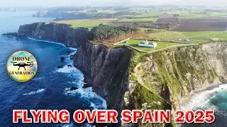 🛬4K A Royal Eagle's Gaze on Iberic Peninsula - Aerial Drone Cinematic🌄 @DroneGeneration