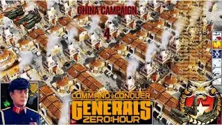 Command & Conquer Generals: Zero Hour CHINA Campaign on 1080p, mission 4