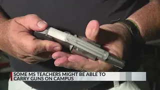 Change in MS schools law could allow guns on campus