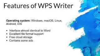 Word Processor Alternative: WPS Office Writer