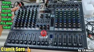 Review n Test Mixer ASHLEY MACRO 12 Channel ‼️ Mixer Alternatif Fitur Melimpah - Pre Amp Tebel ❓ 🤘