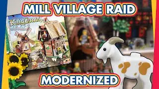 Updating a LEGENDARY Lego Set! Mill Village Raid 2025!