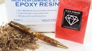 Making a Walnut and Epoxy Resin Pen