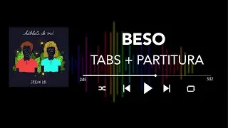 Jósean Log - Beso (Bass Cover/Tabs + Partitura + Acordes)