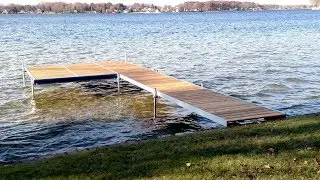 Dock Installation With a Platform