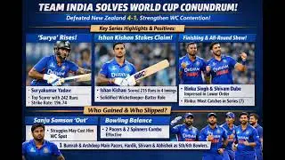 &ldquo;Team India Ready for T20 World Cup? 4-1 Series Win vs New Zealand | Surya Captaincy Magic