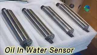 Self Cleaning Oil In Water Sensor RS485 Titanium Alloy Customizable