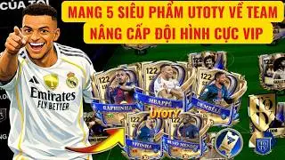 🏆FC MOBILE QT | T&Ocirc;I ĐEM VỀ 5 SI&Ecirc;U PHẨM UTOTY G&Aacute;NH TEAM CỰC MẠNH | RANK 80 SAO QUỐC TẾ
