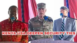 Mudavadi, US Deputy Secretary of State Lead Kenya-USA groundbreaking of Manda bay Kenya Navy runway