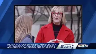 Lt. Gov. Crouch joins Indiana gubernatorial race