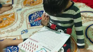 Are main Apna Hindi English aur Math ka homework complete kar liya hai #my Chhotu sab log 