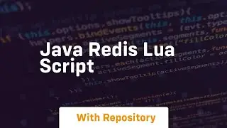 java redis lua script