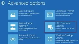 How to Access UEFI BIOS on Windows 10