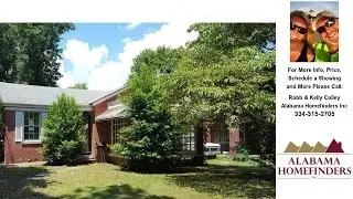 2327 Yancey Avenue, Montgomery, AL Presented by Robb & Kelly Colley.
