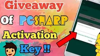 Pgsharp licence key giveaway and all about a new game ||gaming entei||