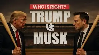 Elon Musk vs Donald Trump | Starlink, Tesla, Epstein Files, EV War & The America Party #trending