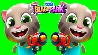 Talking Tom Blast Park: The New Blasting Adventure (Outfit7) - Full Gameplay Walkthrough