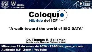 Coloquio ICF - Dr. Thomas H. Seligman