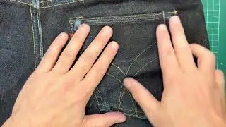 The Strike Gold SG3109 17oz raw denim - 1 year of wear update - raw denim - zero washes/soaks