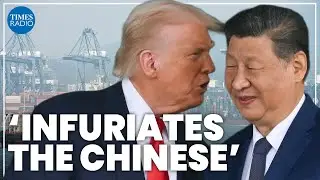 Противоположная торговая тактика Трампа с Си Цзиньпином &laquo;вызывает гнев китайцев&raquo; | Профессор Рана...