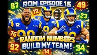 Rom Episode 16 Random Numbers build my mut team