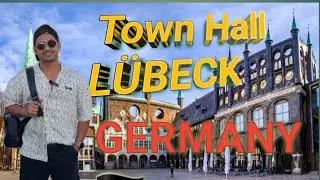 Town Hall L&uuml;beck | L&uuml;beck in Germany 🇩🇪 | old beautiful Town in Germany | @HelloHamidVlogs #vlogs