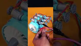 V6 Jet Engine .....  #creativeart #creativeideas #diy #creativecrafts #viralshort #viralvideo #water
