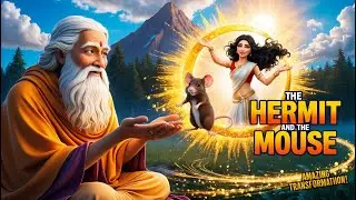 The Hermit and the Mouse | Animated Bedtime Stories | Moral Stories for Kids