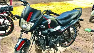 Passion pro modified bike / red skull design / silencer headlight all thing include