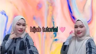 hijab tutorial kahit anong damit maganda pa din #rhima