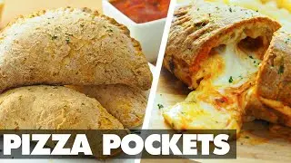 Pepperoni Pizza Pocket Recipe for Beginners! (Homemade Pizza Pocket Dough Recipe)