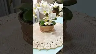 Lindo centro de mesa com 90cm de di&acirc;metro! #centrodemesa #crochet #homedecor #decoration #crocheting