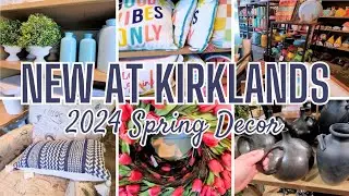 2024 KIRKLANDS DECOR SHOP WITH ME 🪻 NEW SPRING & SUMMER DECOR 🌻 INTERIOR DESIGN IDEAS INDOOR OUTDOOR