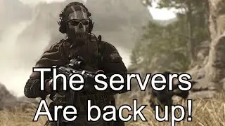 The old COD servers are back up