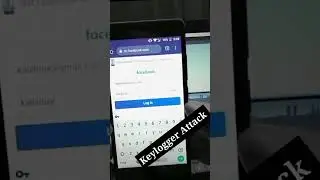 Keylogger Attack 💥 #hacker #pc #computer #ethicalhacking #shorts #sortvideo