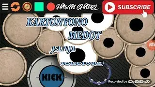 Kartonyono Medot Janji - Real Drum Mod Kendang - Karaoke
