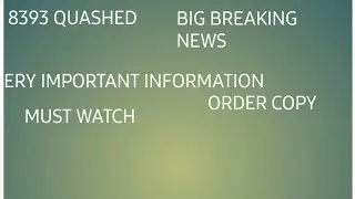Big Update||Pstet correction form||8393 recruitment|| Court order copy||very important||@education